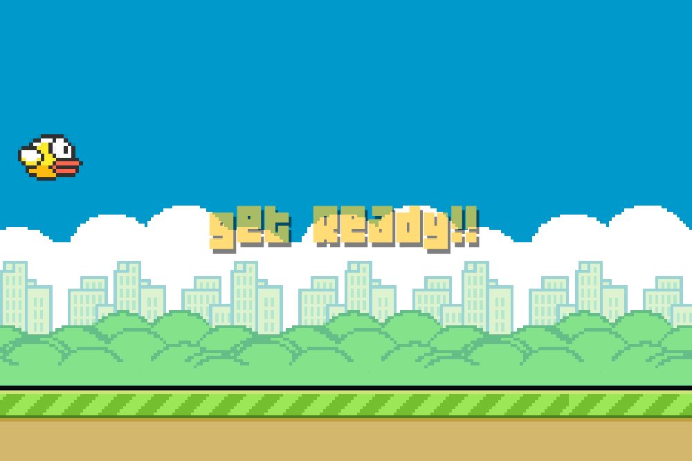Clumsy Bird gameplay