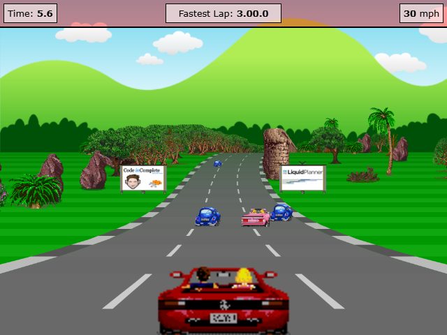 JS Racer gameplay