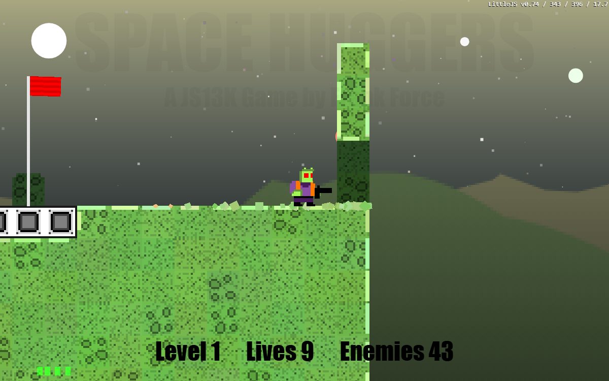 Space Huggers gameplay